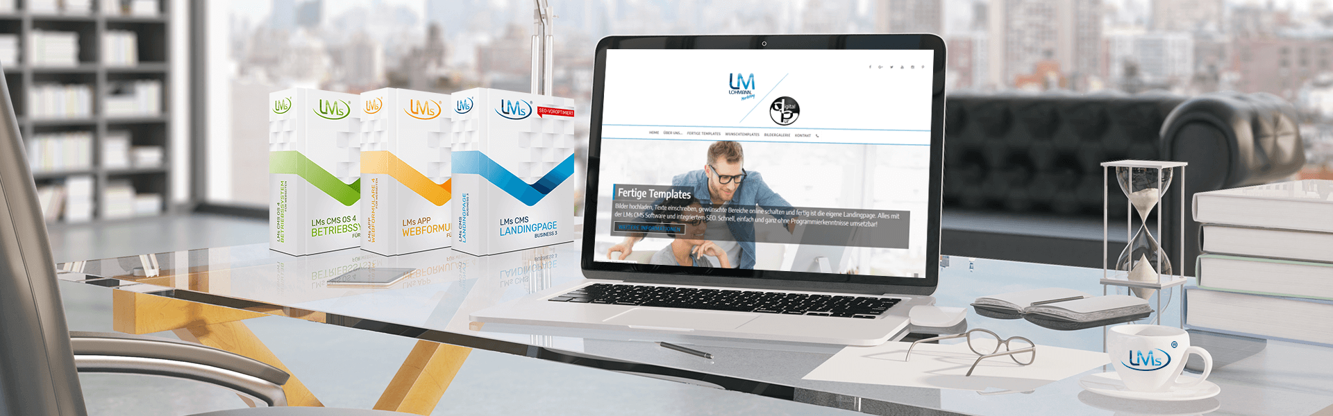 Content Management Systeme (CMS) von LMs Die eigene Webseite binnen eines Tages erstellen, Landingpages binnen weniger Stunden erstellen! Geht nicht? Doch! Mit der LMs Software! Mit dabei: CMS System zur Selbstverwaltung und SEO Voroptimierung.